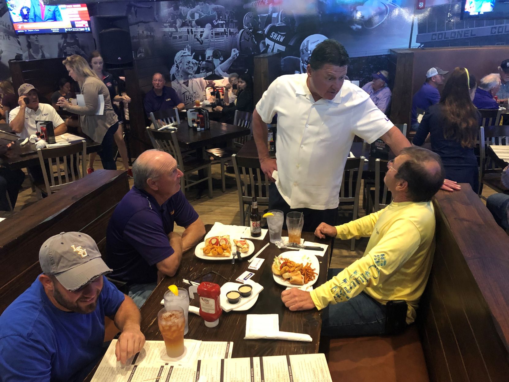LSU: Coaches Caravan Orgeron